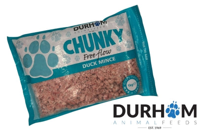 DAF Chunky Free Flow Duck Minces 1kg (80/10/10)