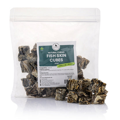 Fish Skin Cubes 300g