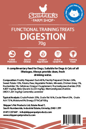 Digestion - Functional Training Treats 70g