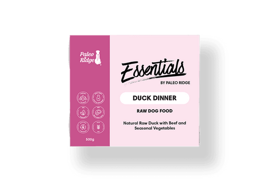 Paleo Ridge Essentials Duck Dinner 500g (80/20)