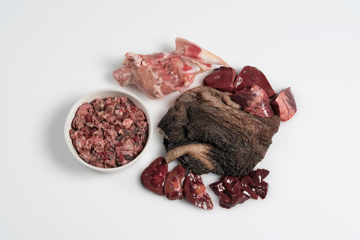 Paleo Ridge Classic Beef Heart, Tripe and Chicken 1 KG (80/10/10)