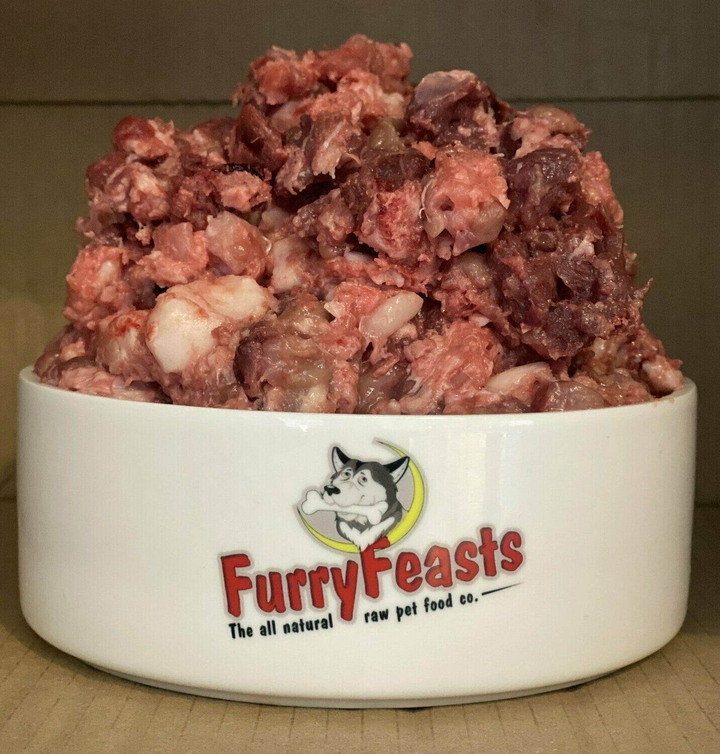 Furry Feasts Pork Supper 1kg (80/10/10)