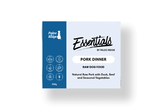 Paleo Ridge Essentials Pork Dinner 500g (80/20)