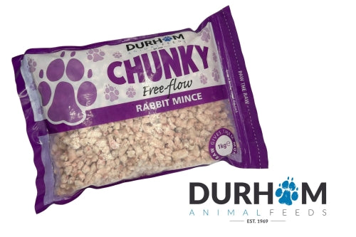 DAF Chunky Free Flow Rabbit Minces 1kg (80/20)