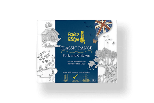 Paleo Ridge Classic Pork and Chicken 1 KG (80/10/10)