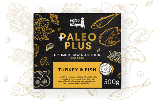 Paleo Ridge Paleo Plus Turkey and Fish 500g (95/5)