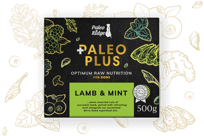 Paleo Ridge Paleo Plus Lamb and Mint 500g (95/5)