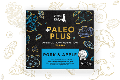 Paleo Ridge Paleo Plus Pork and Apple 500g (95/5)