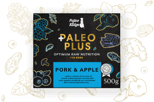 Paleo Ridge Paleo Plus Pork and Apple 500g (95/5)