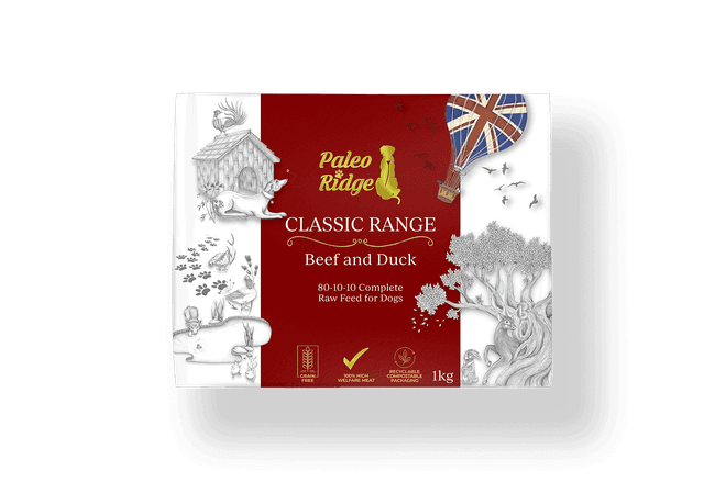 Paleo Ridge Classic Beef and Duck 1 KG (80/10/10)